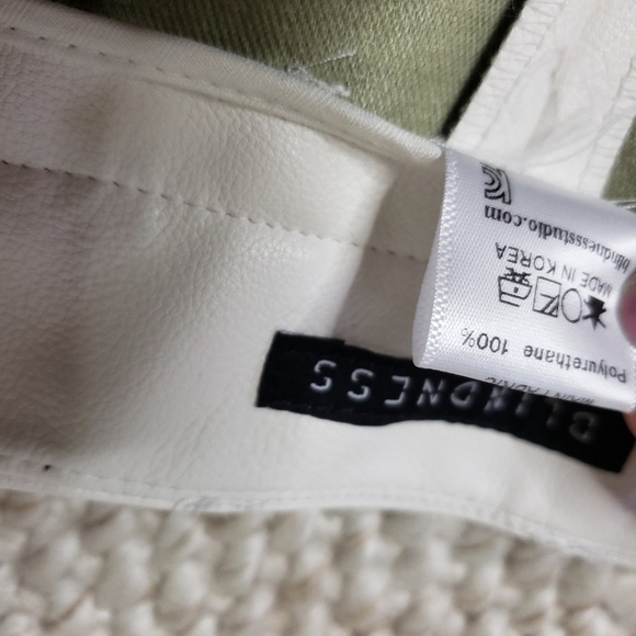 BLINDNESS SS19 White Skinny Cargo Pants Runway Ready-to-Wear Size L - Picture 14 of 14